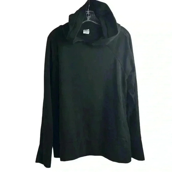 Athletic Works women’s Black Pullover Hoodie XL Long Sleeve Crew Neck - Picture 1 of 9